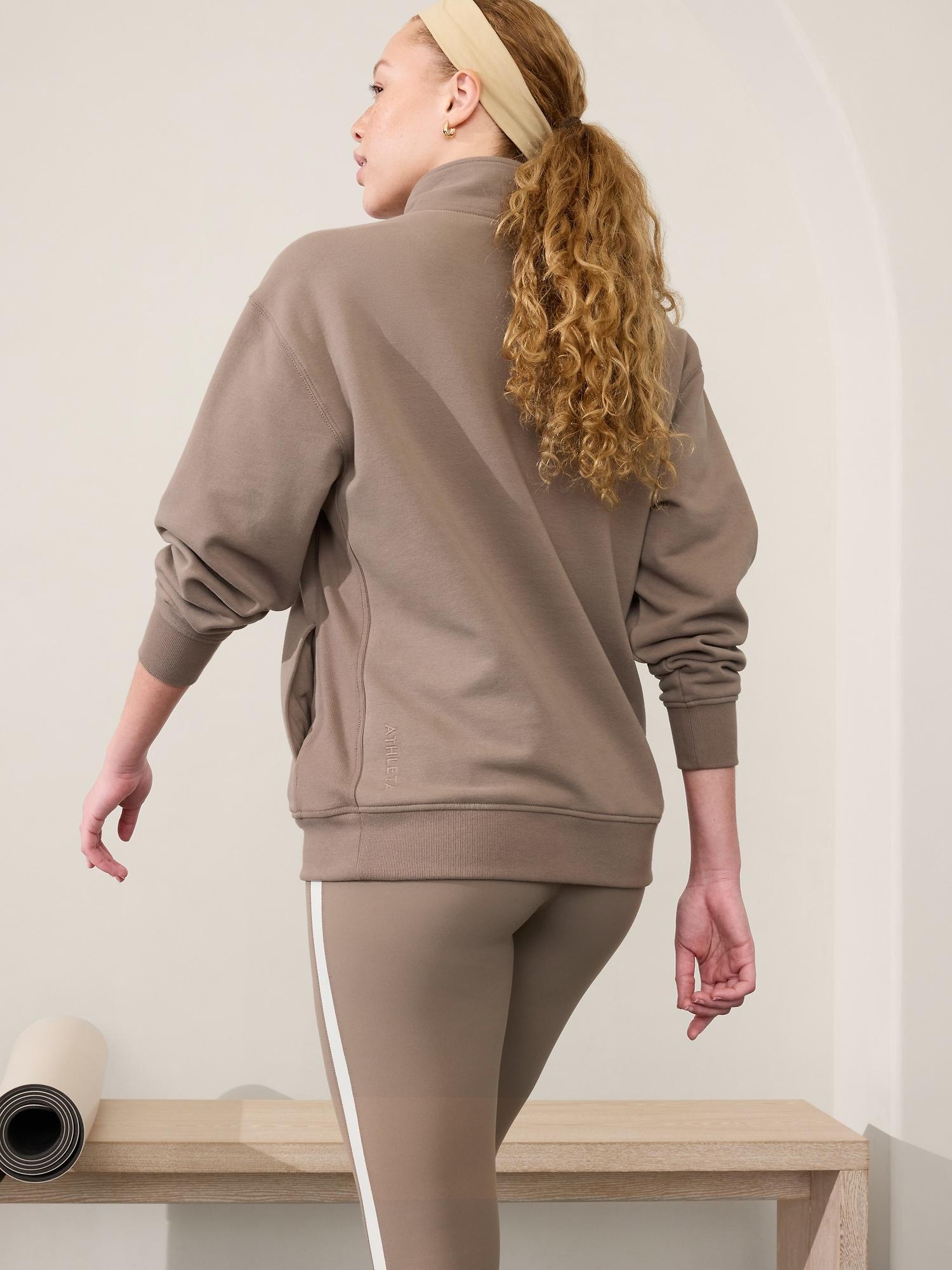 Power of She Forever Fleece 1/4 Zip Sweatshirt Product Image