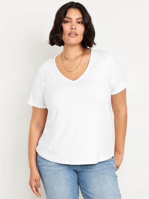 Luxe V-Neck T-Shirt Product Image