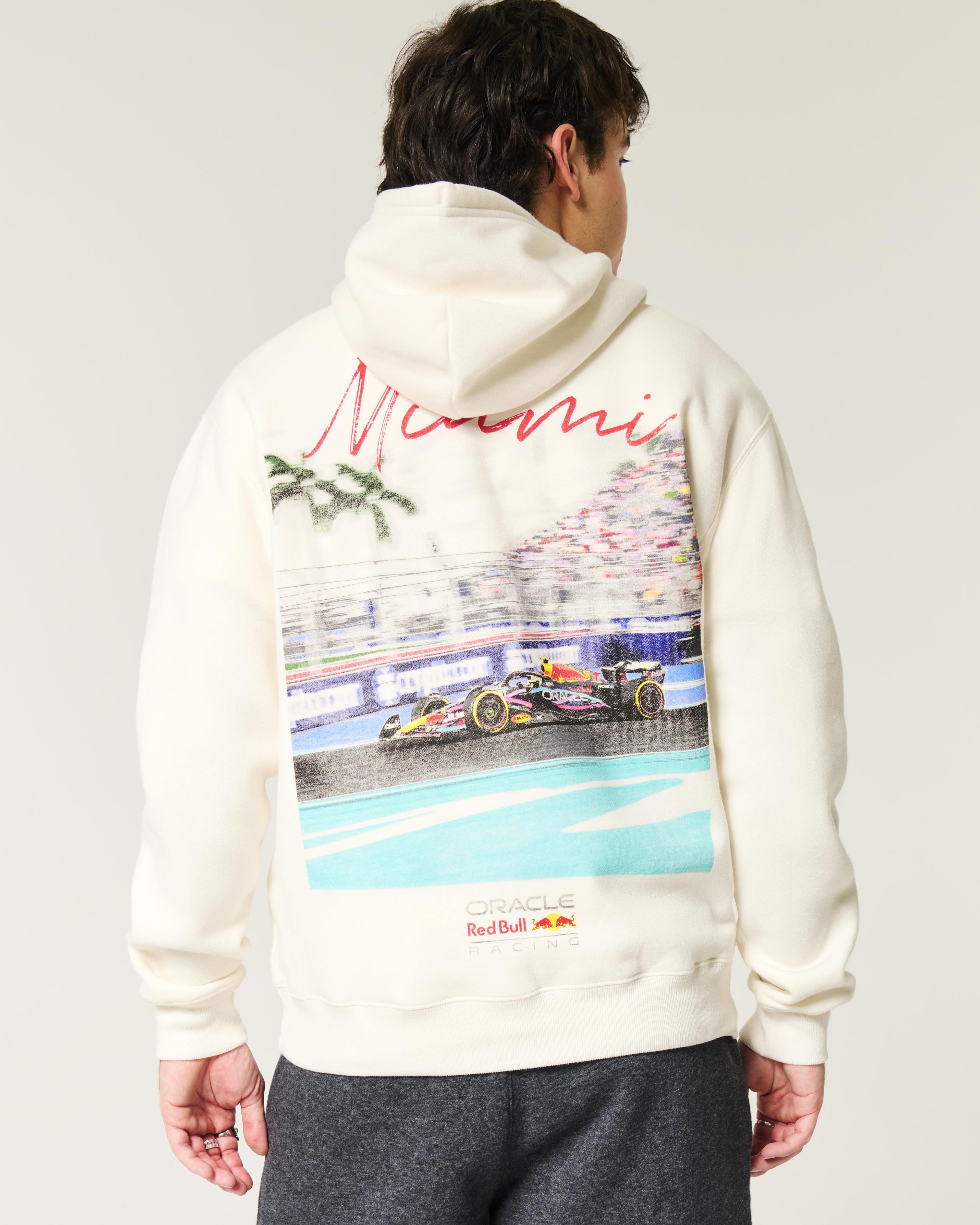 Relaxed Oracle Red Bull Racing Graphic Hoodie Product Image