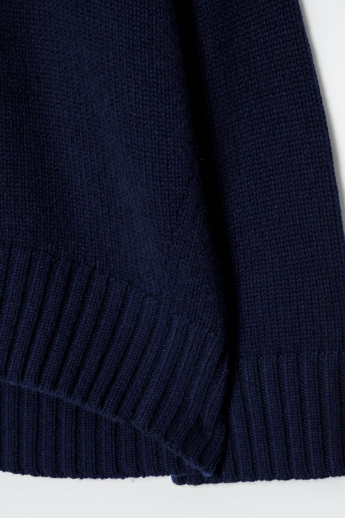 CHUNKY PURE CASHMERE TURTLENECK SWEATER Product Image