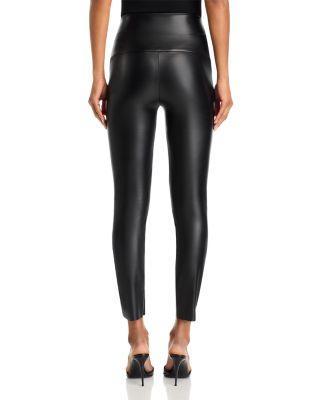 Faux Leather Long Leggings Product Image