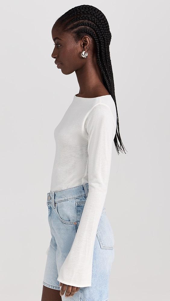 DL1961 Long Sleeve Boat Neck Top | Shopbop Product Image