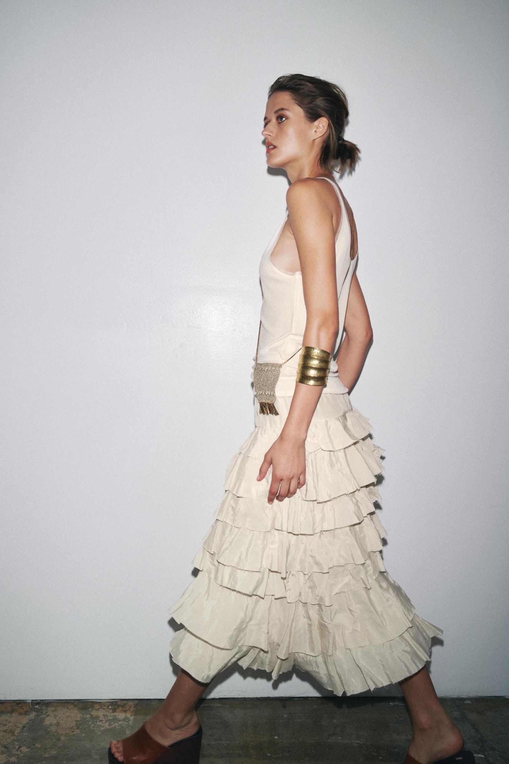 COMBINED TULLE T-SHIRT Product Image