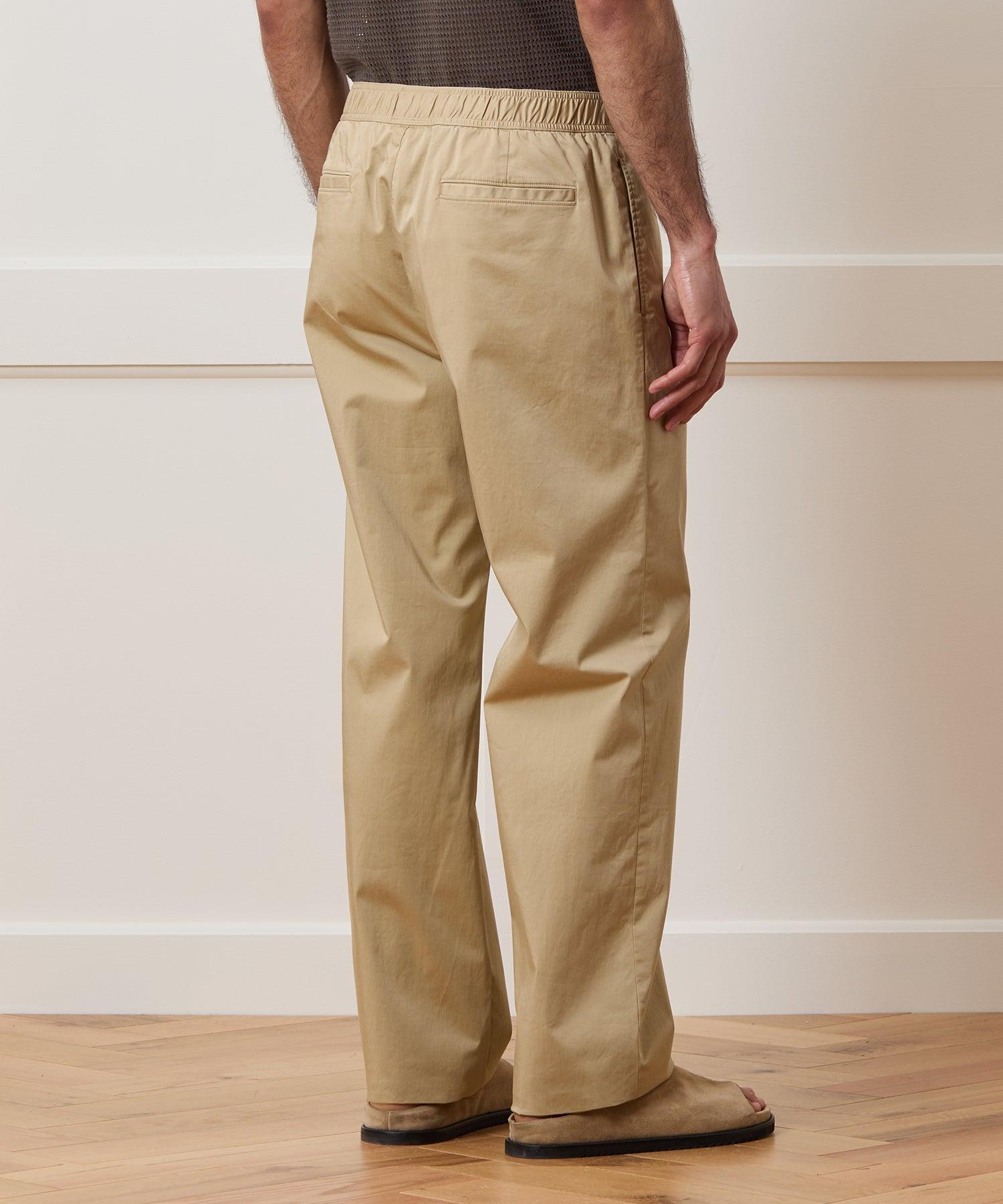 Relaxed Poplin Leisure Pant Product Image
