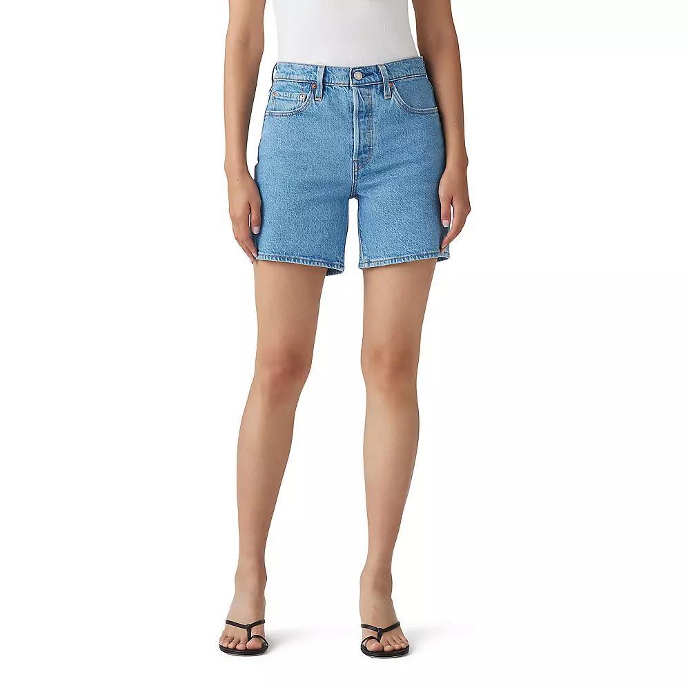 Women's Levi's® 501® Original High-Rise Mid-Thigh Jean Shorts, Size: 28(US 6)Medium, Multiple Choice Product Image