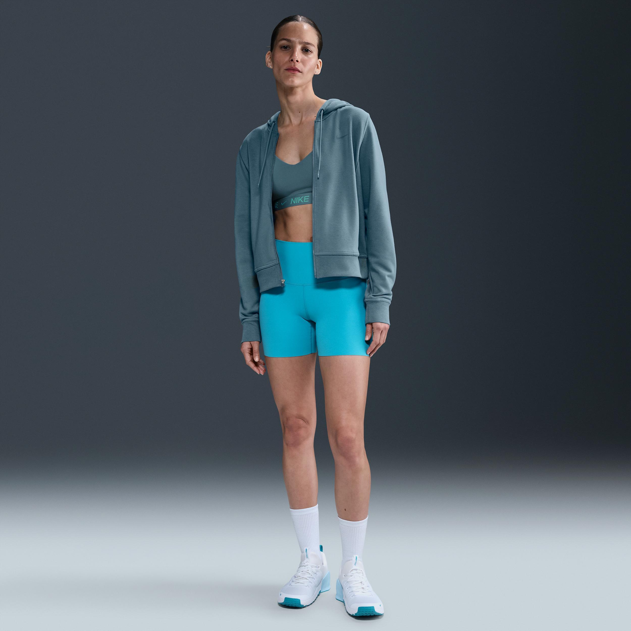 Nike Dri-FIT One Women's Full-Zip French Terry Hoodie Product Image