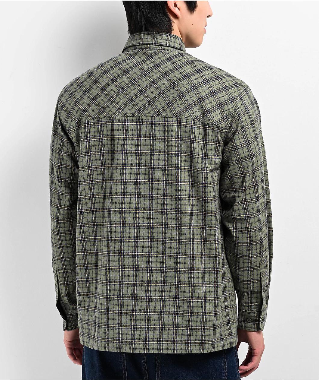 Empyre Browser Green Flannel Shirt Product Image