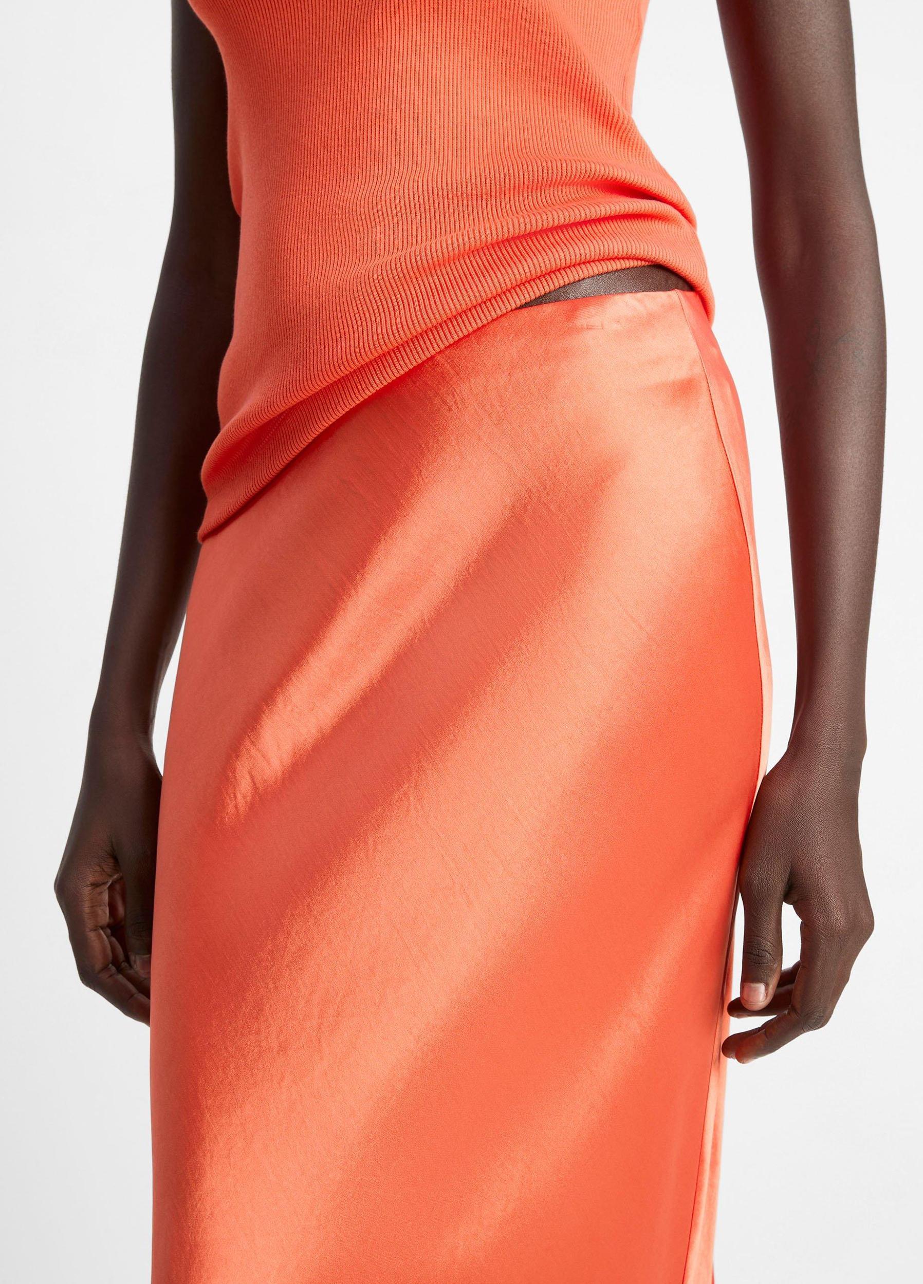 Satin Maxi Skirt Product Image