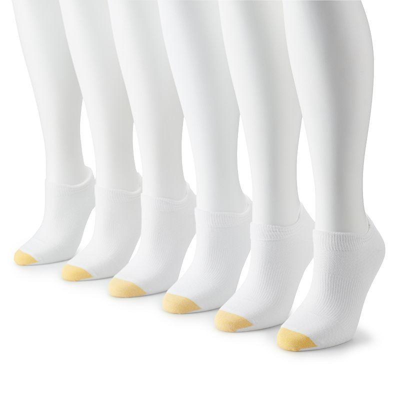 Womens GOLDTOE Eco Arch Support Double Tab Sock 6-Pack Product Image