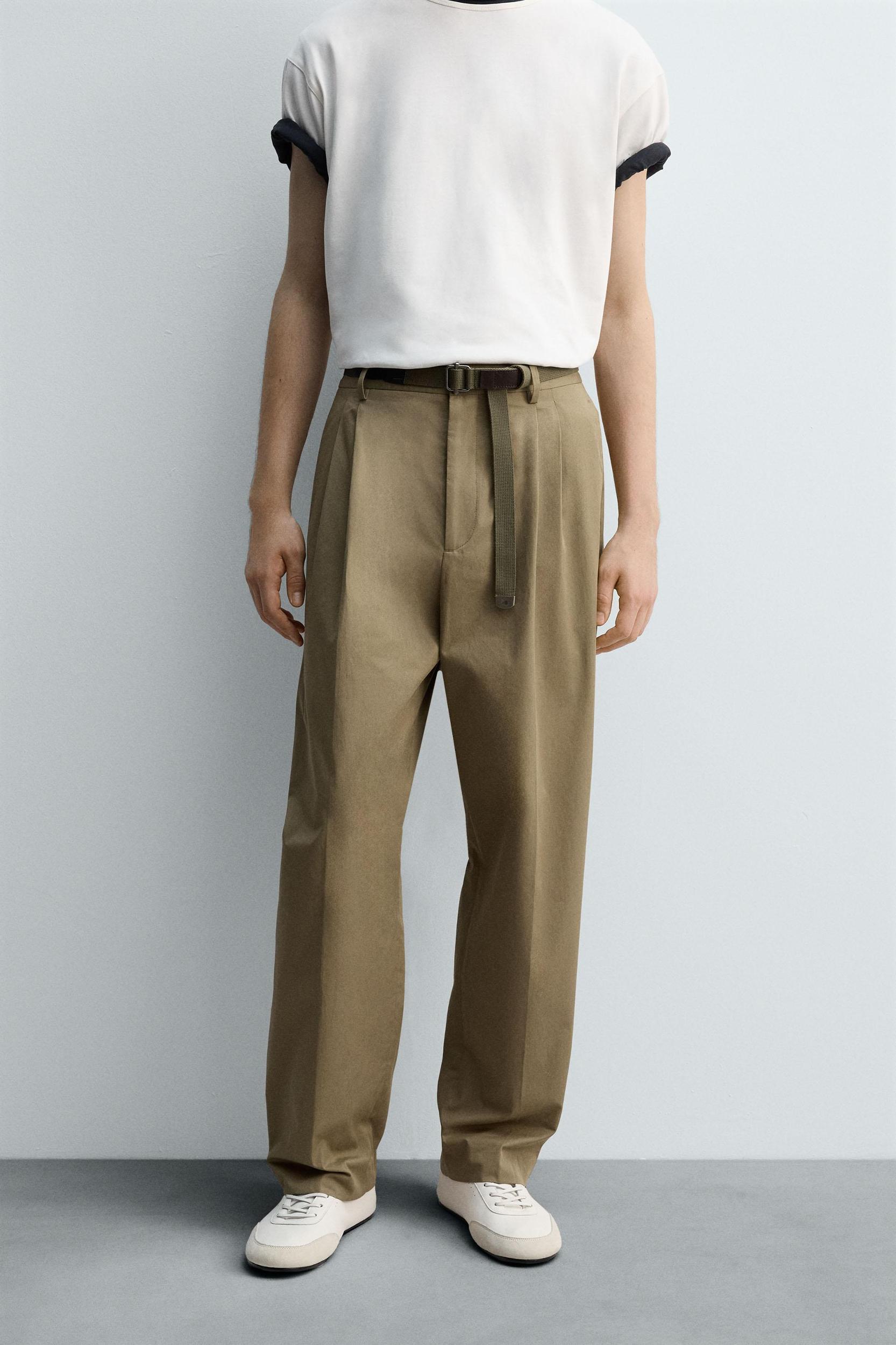 LIMITED EDITION RELAXED FIT PLEATED PANTS Product Image
