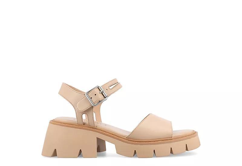 Journee Collection Womens Tillee Platform Sandal Product Image