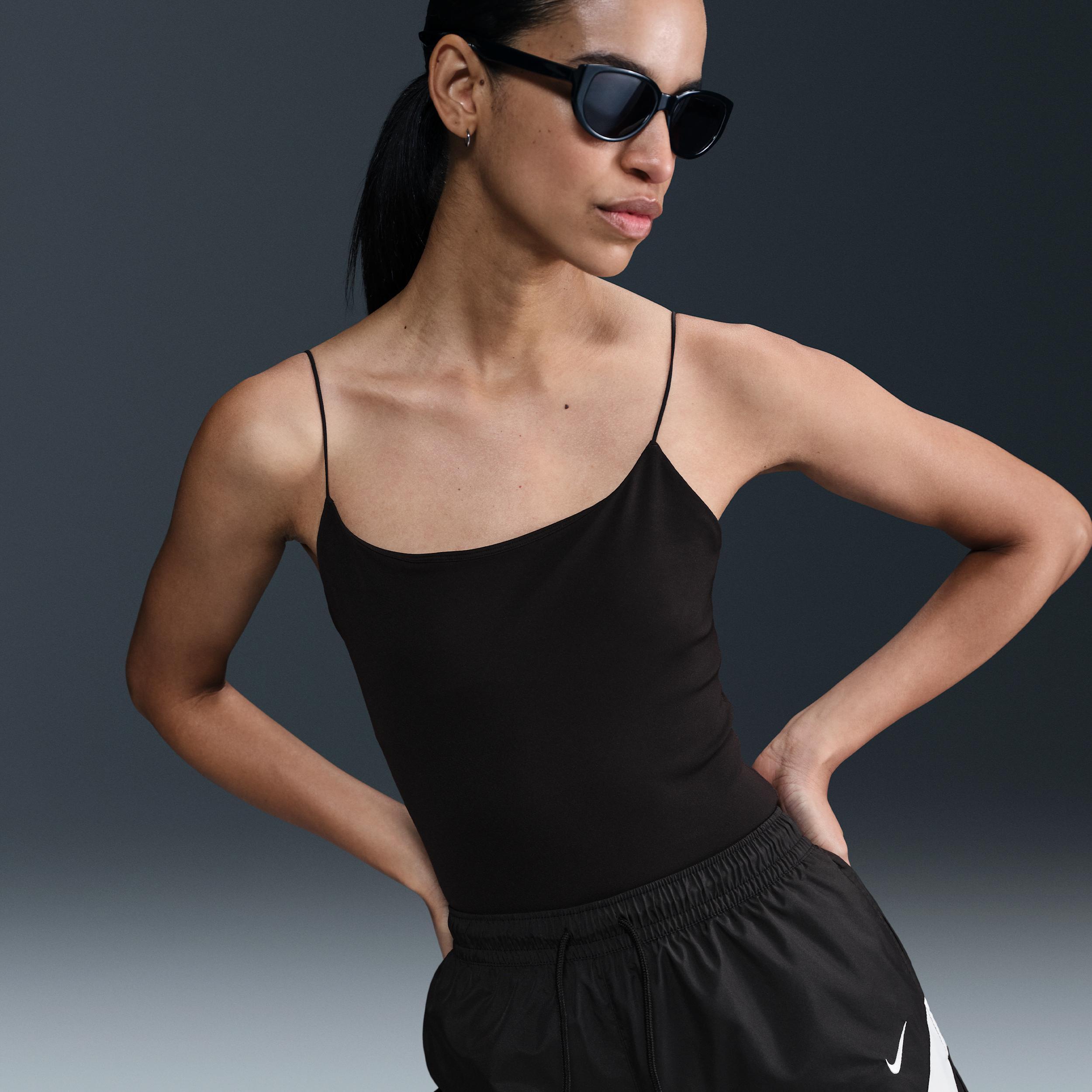 Women's Nike Sportswear Classic Mid-Rise 5" Woven Logo Shorts Product Image