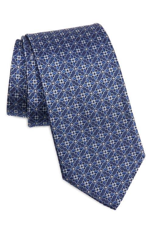 Mens Floral Silk Tie Product Image