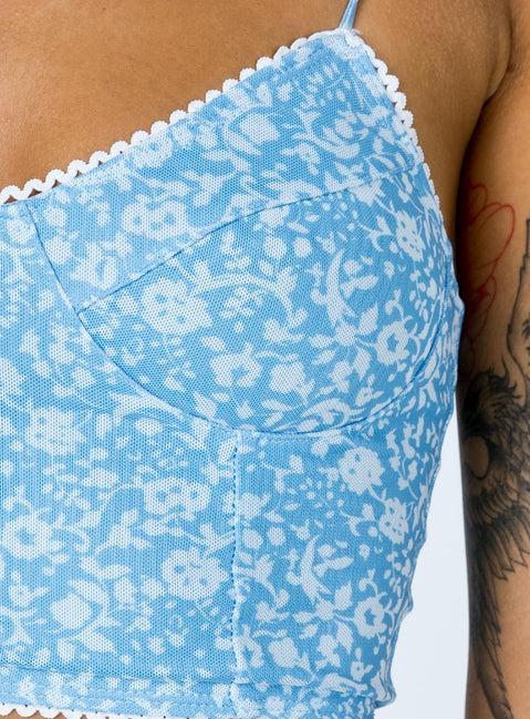 Debbie Top Blue Product Image