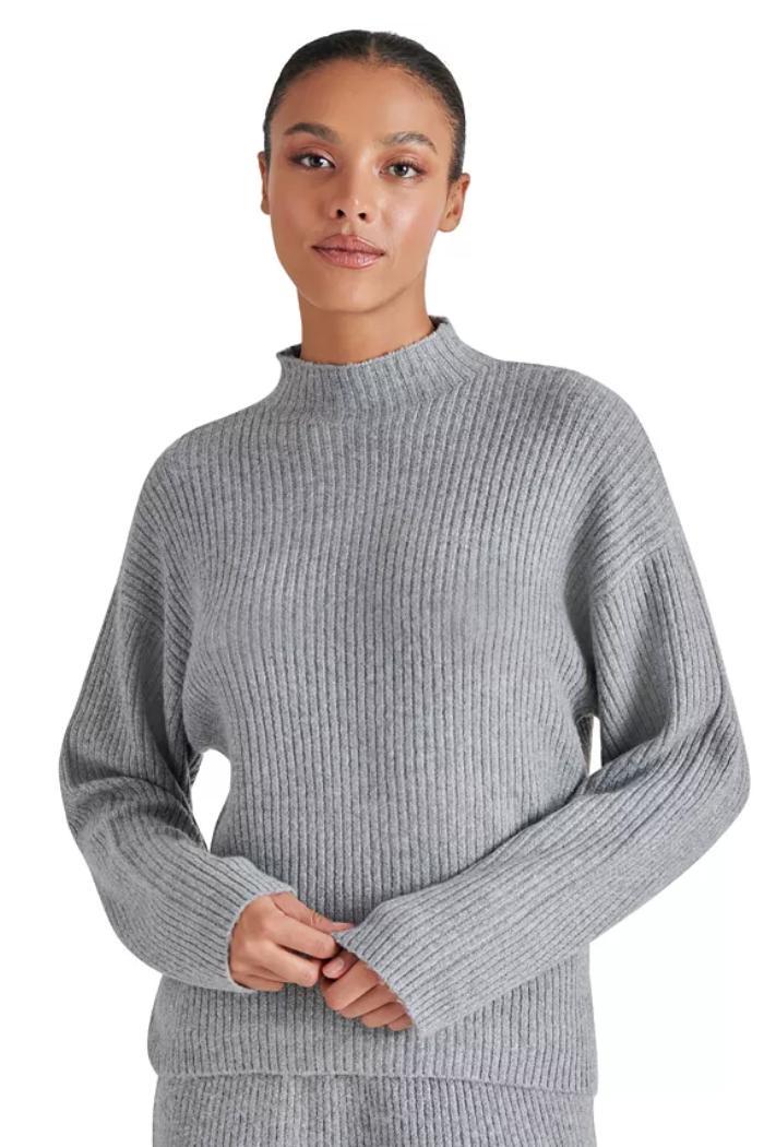 Willa Sweater- Heather Grey Product Image