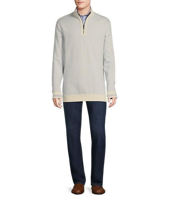 Cremieux Blue Label Solid Reversible Quarter-Zip Pullover Product Image