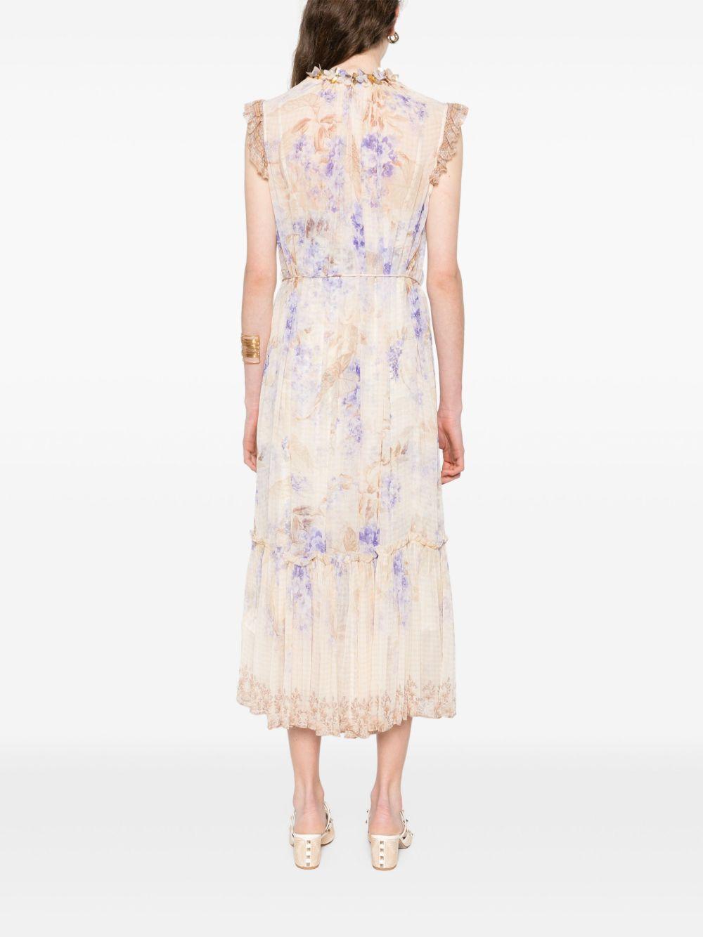 Dawning Flutter midi dress Product Image