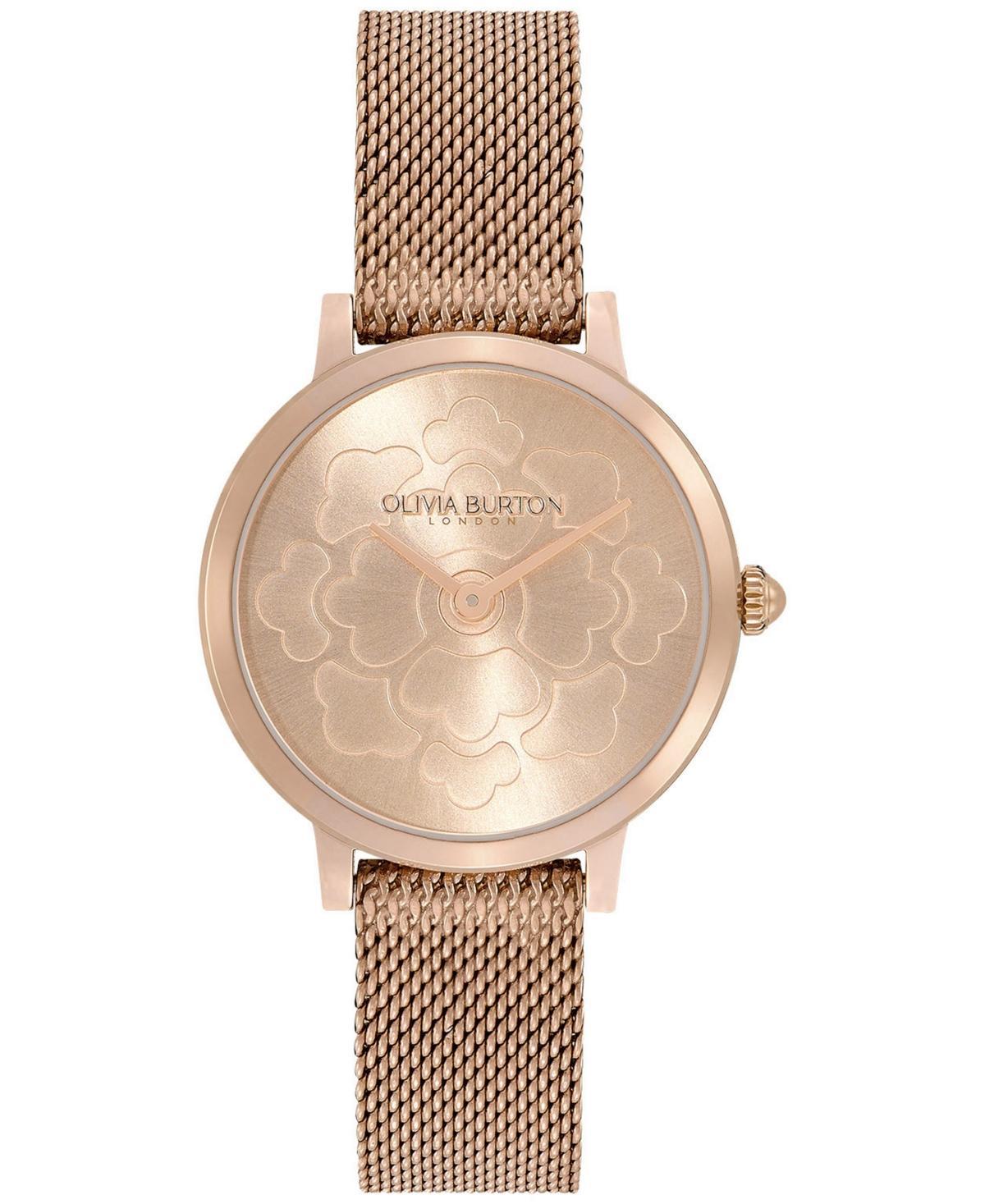 Olivia Burton Ultra Slim Floral Watch, 28mm Product Image