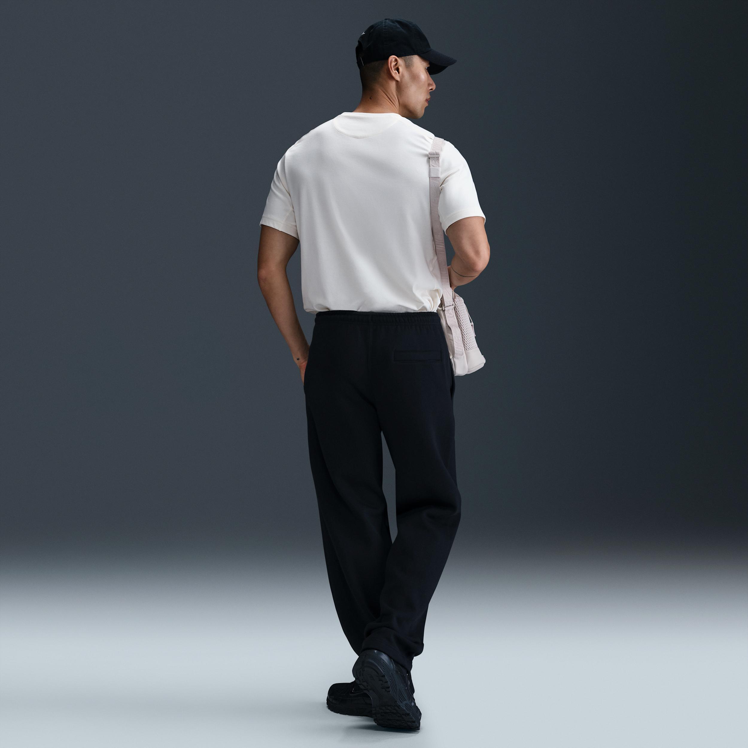 Nike Mens Club Open-Hem Fleece Pants | FN3730-010 Product Image