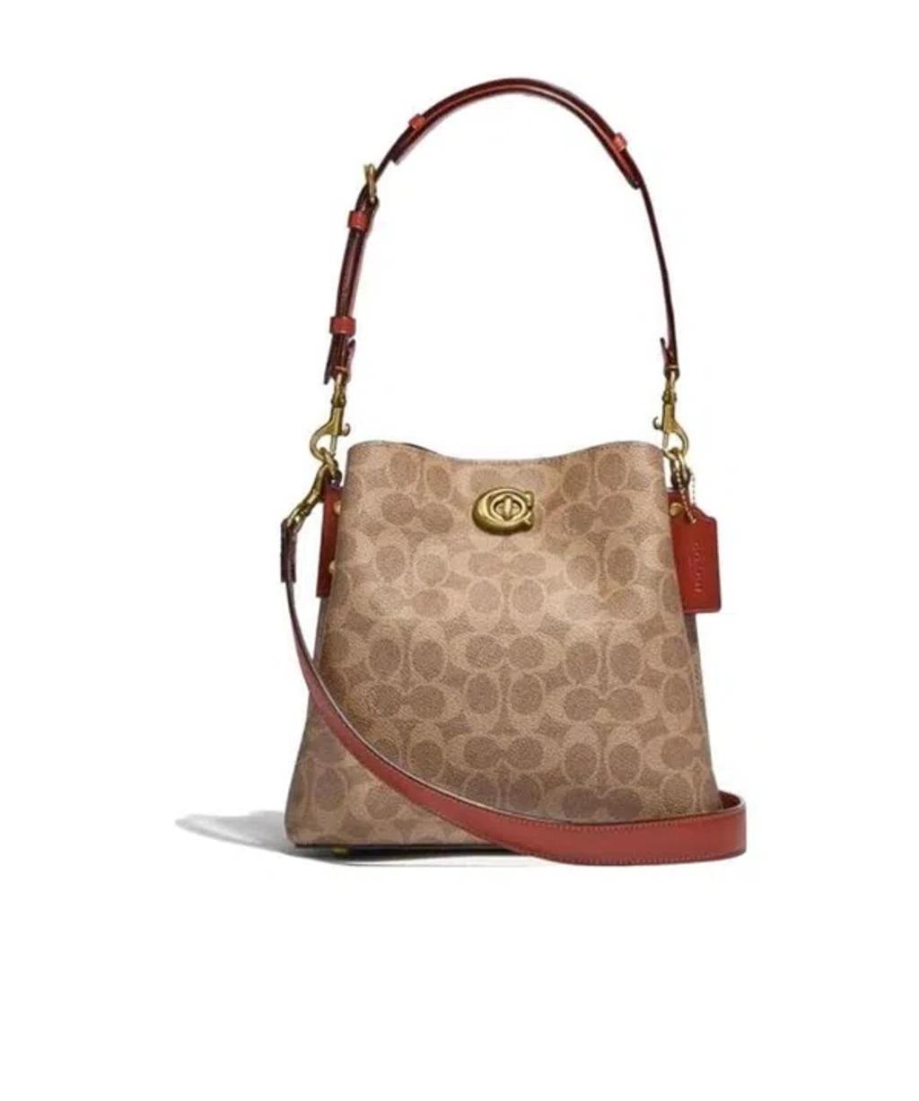 COACH Willow Bucket Bag In Brown Product Image