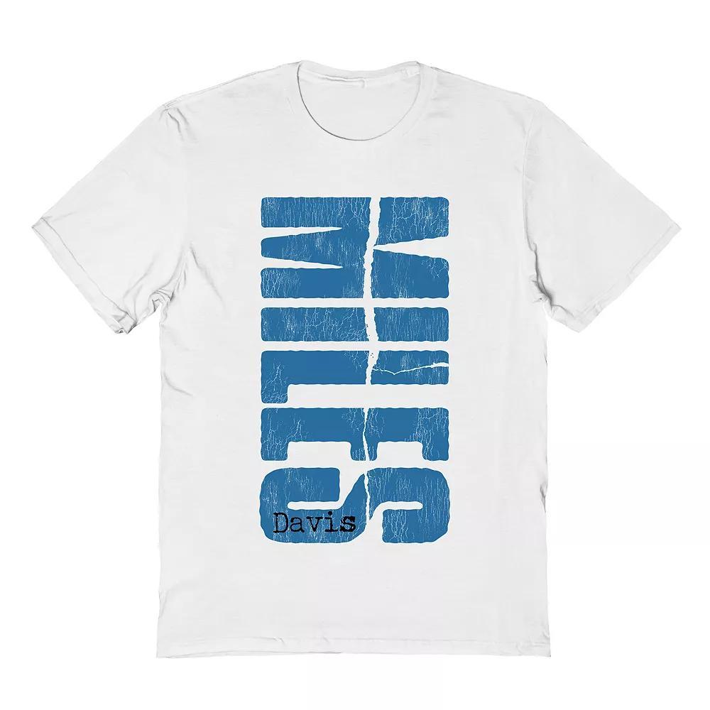 Men's Miles Davis Tee, Size: Small, White Product Image