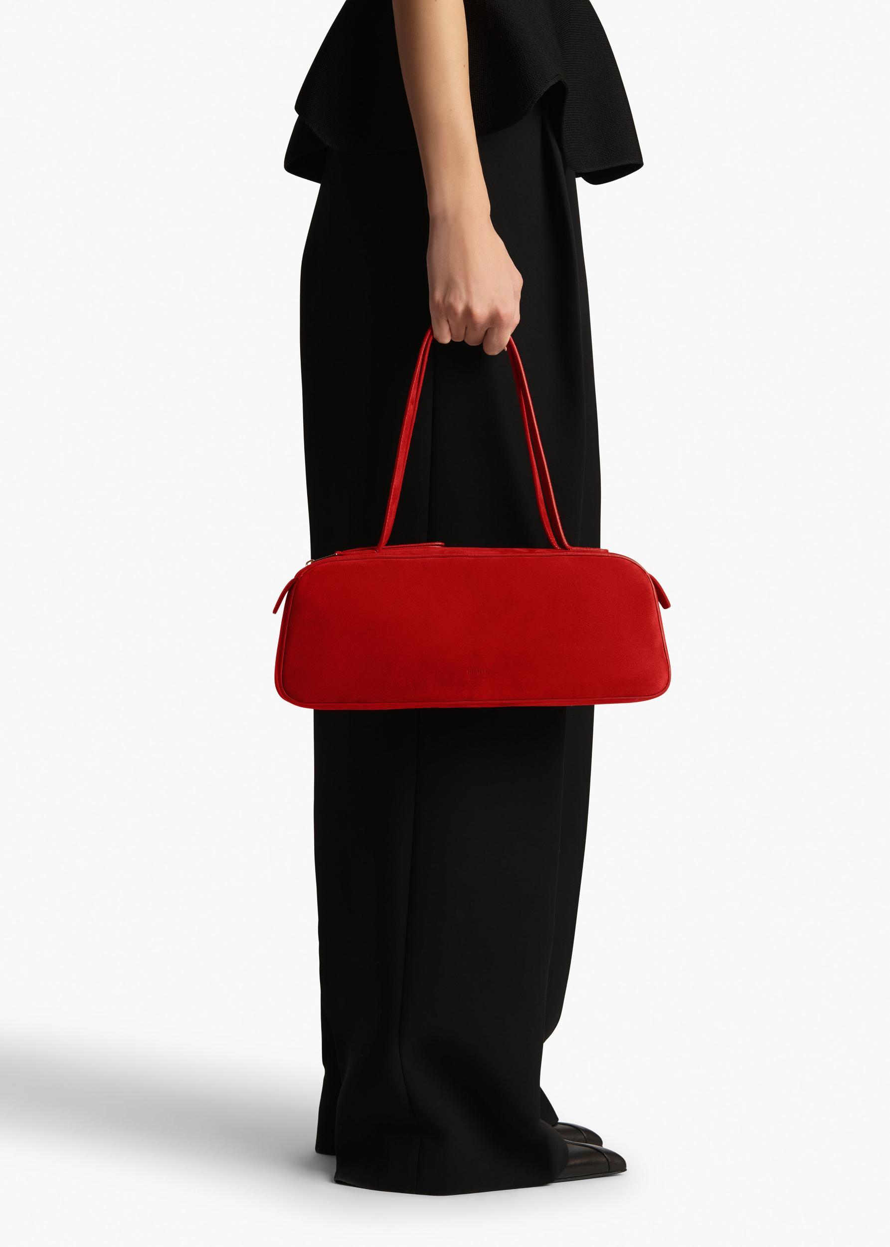 Simona Shoulder Bag in Rebel Suede Product Image