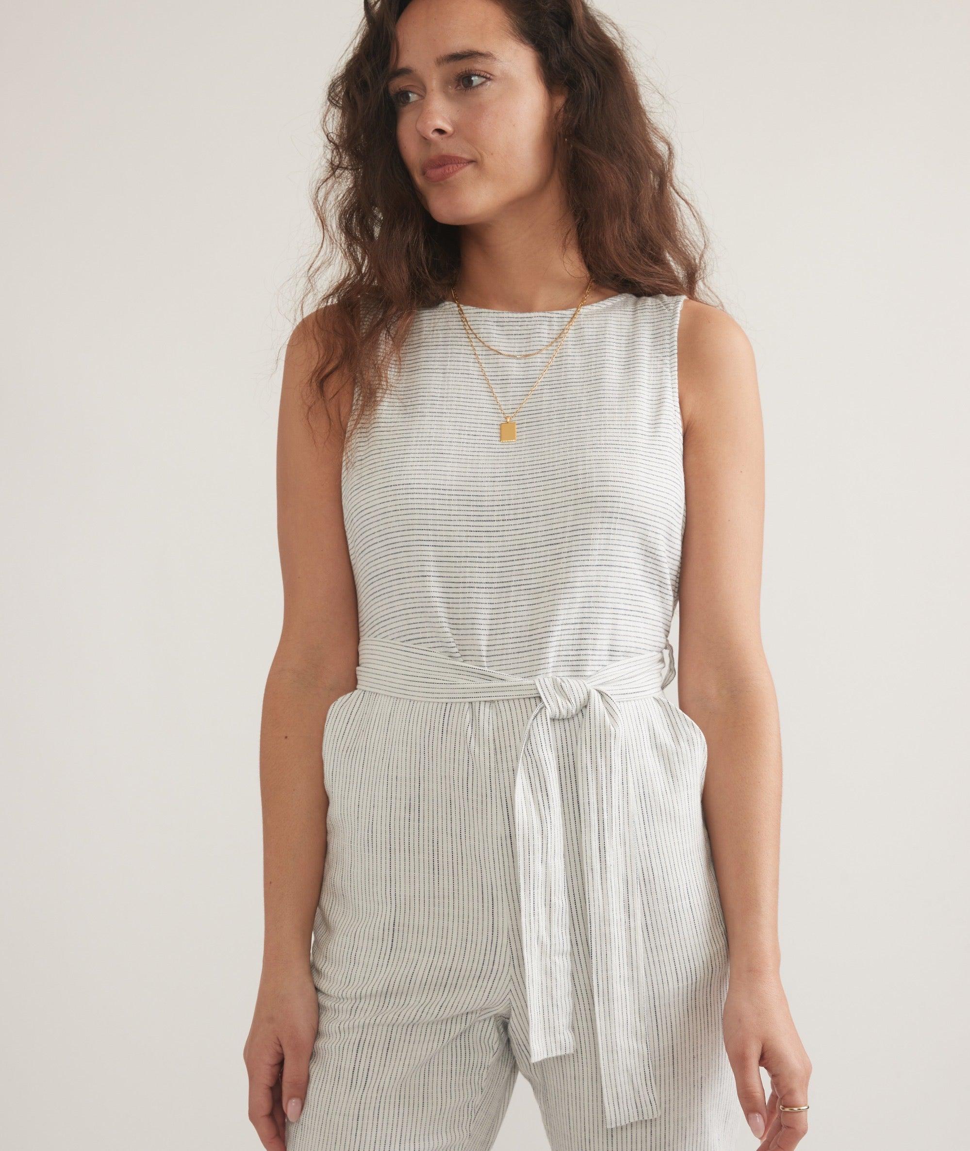 Eloise Belted Jumpsuit Product Image