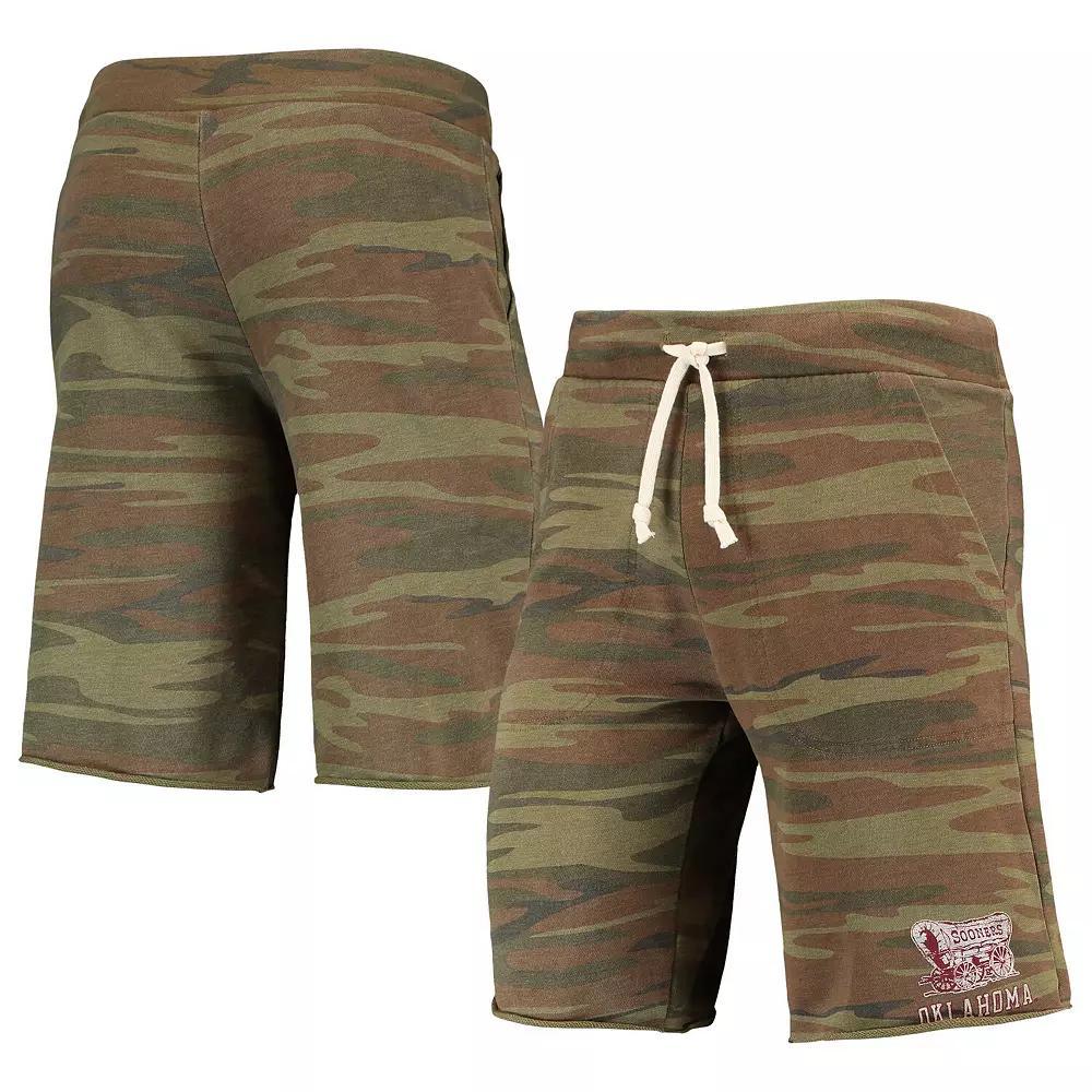 Mens Camo Alternative Apparel Oklahoma Sooners Victory Lounge Shorts Product Image