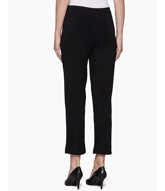 Ming Wang Knit Pull-On Ankle Pants Product Image