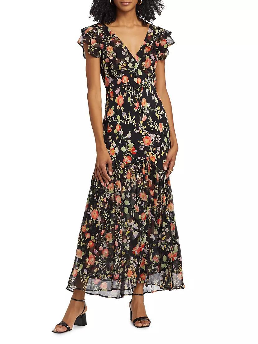 In The Spirit Of Palm Beach Cinzia Midi-Dress Product Image