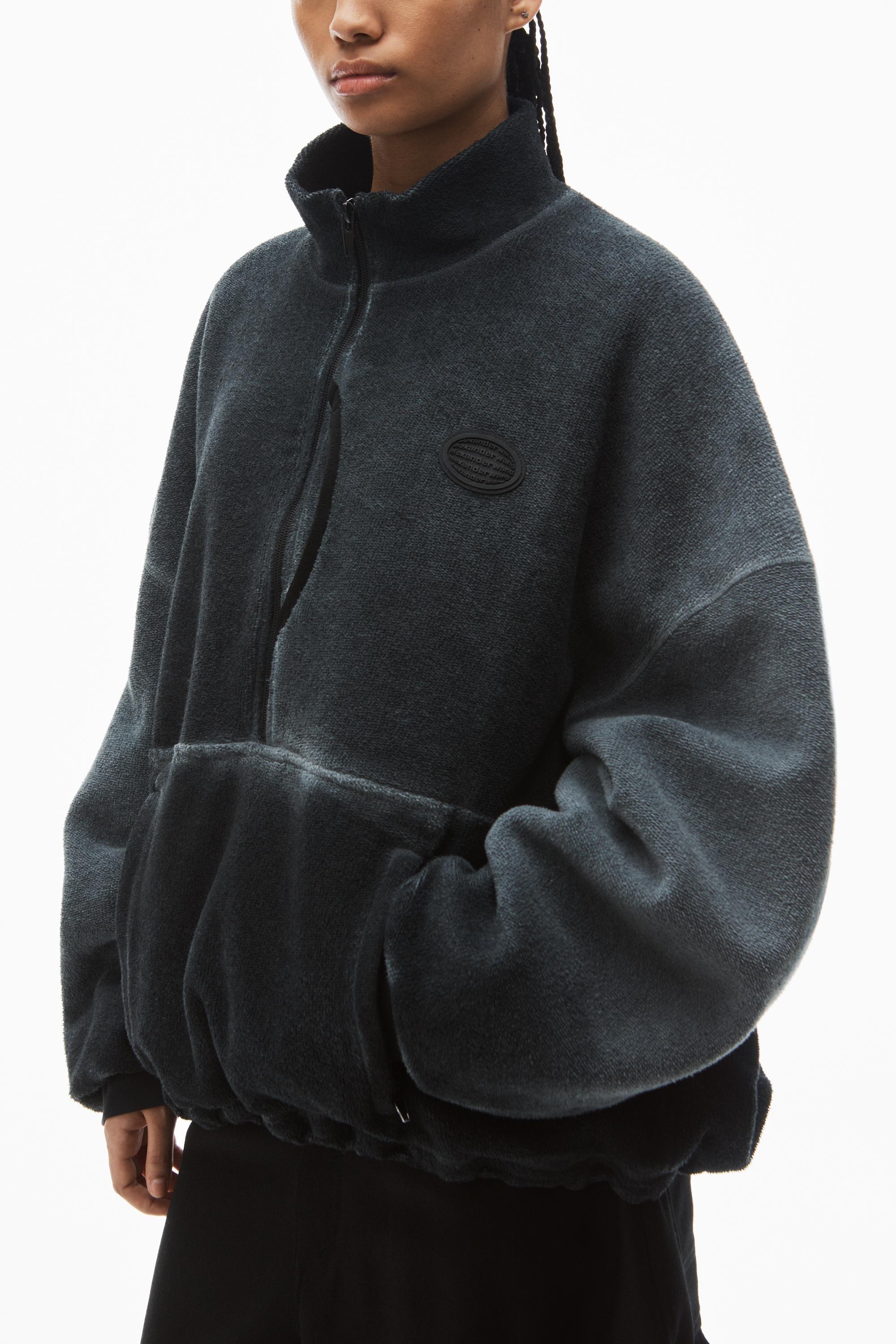 Half-zip Sweatshirt In Cotton Product Image