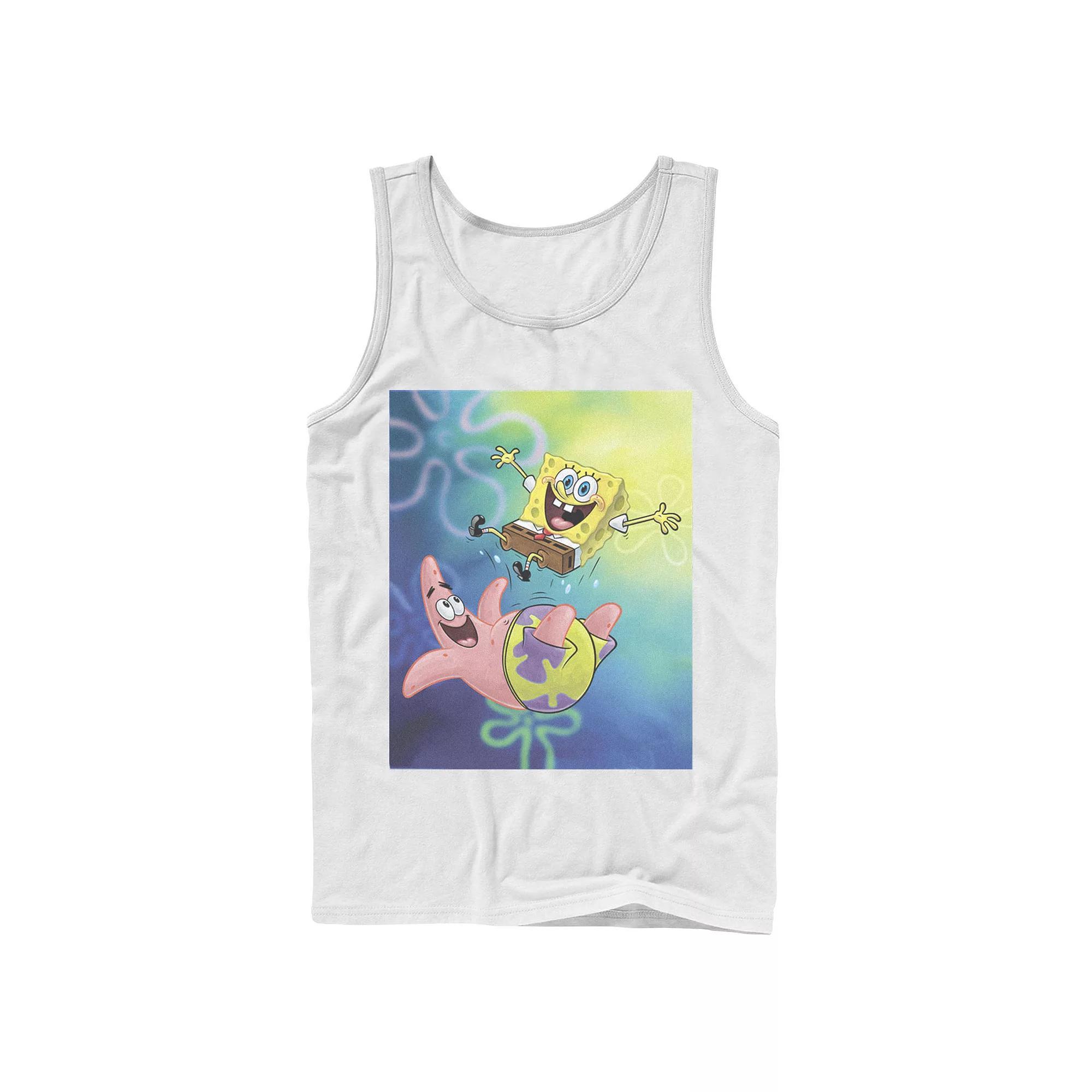 Men's Nickelodeon Spongebob Squarepants Patricks Star Best Buddies Graphic Tank Top,  Product Image
