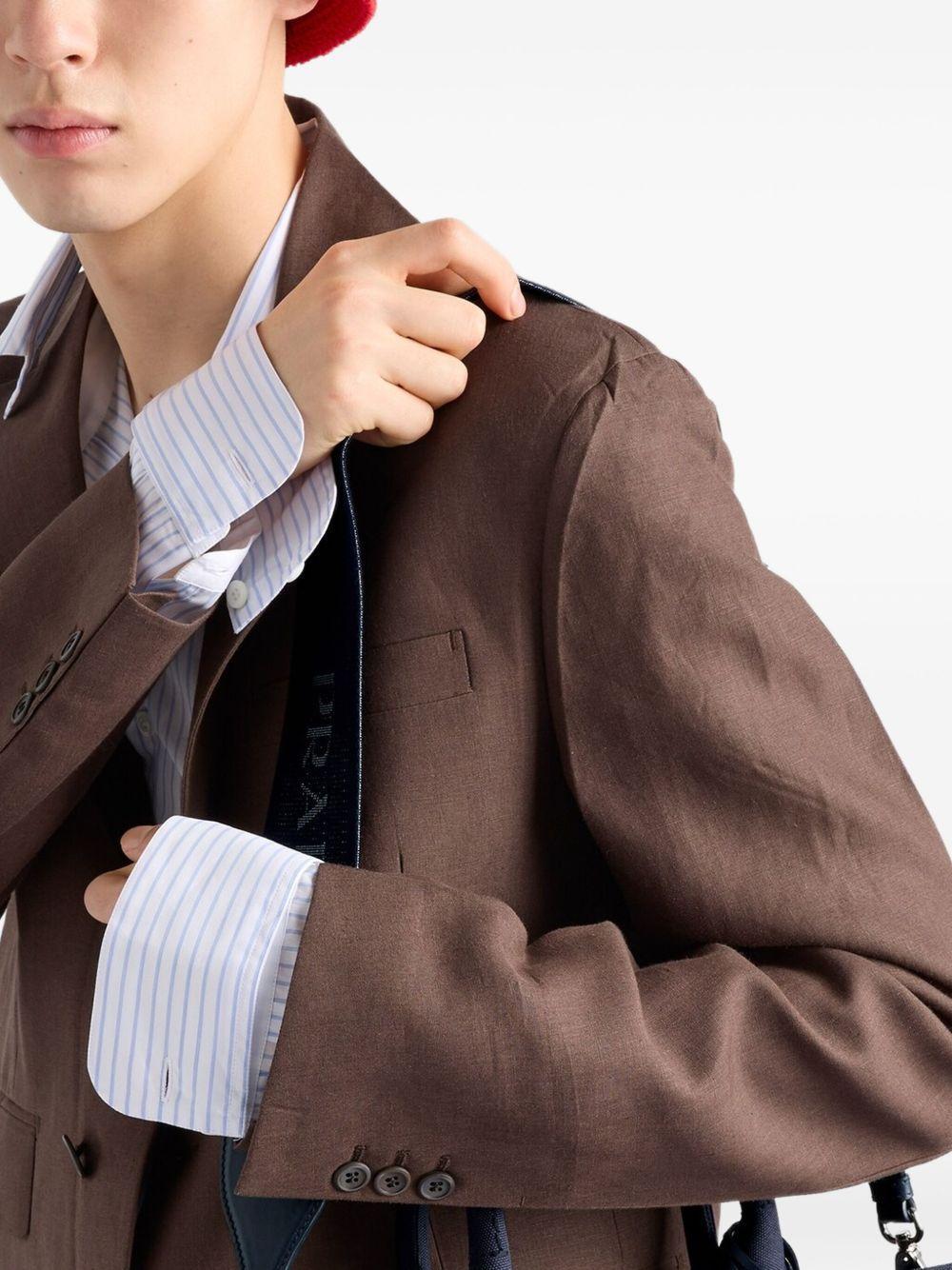 logo-embossed tote bag Product Image