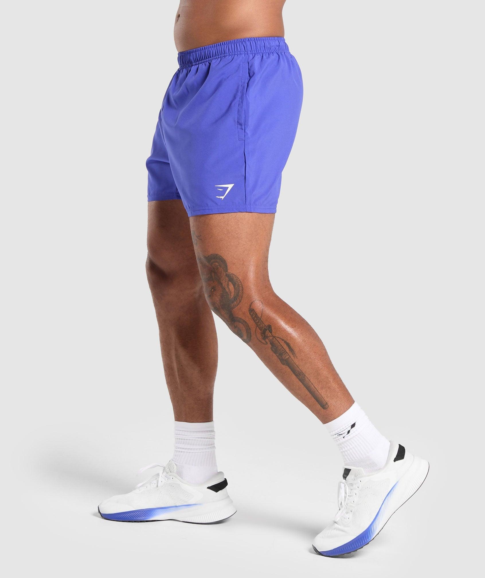 Gymshark Arrival 5" Shorts - Force Blue Male Product Image