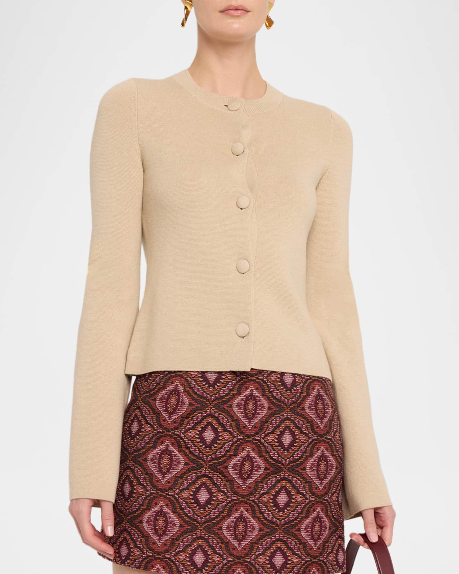 Firmin Crewneck Button-Down Cardigan Product Image