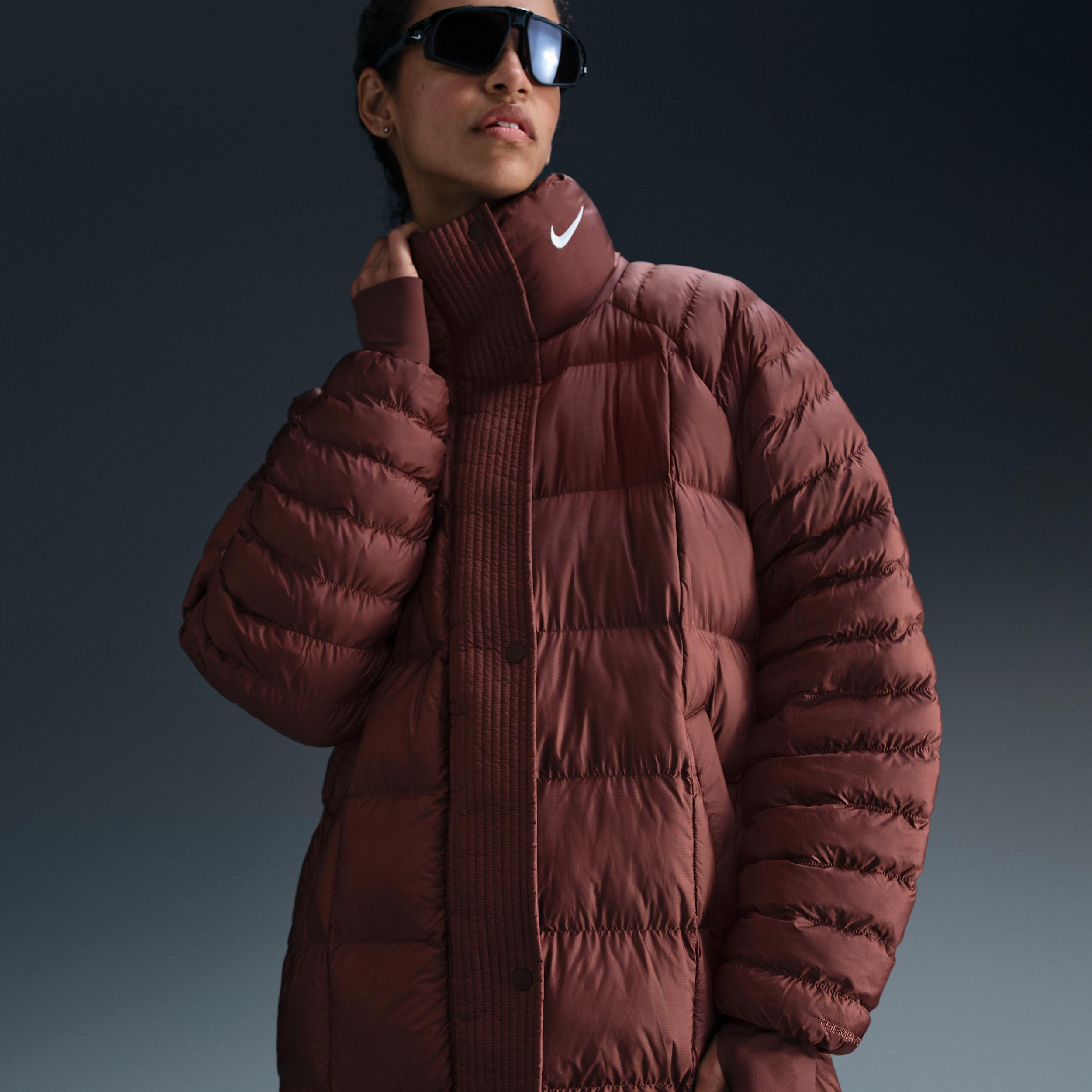 Women's Nike Sportswear Swoosh Puffer PrimaLoftÂ® Therma-FIT Oversized Parka Product Image