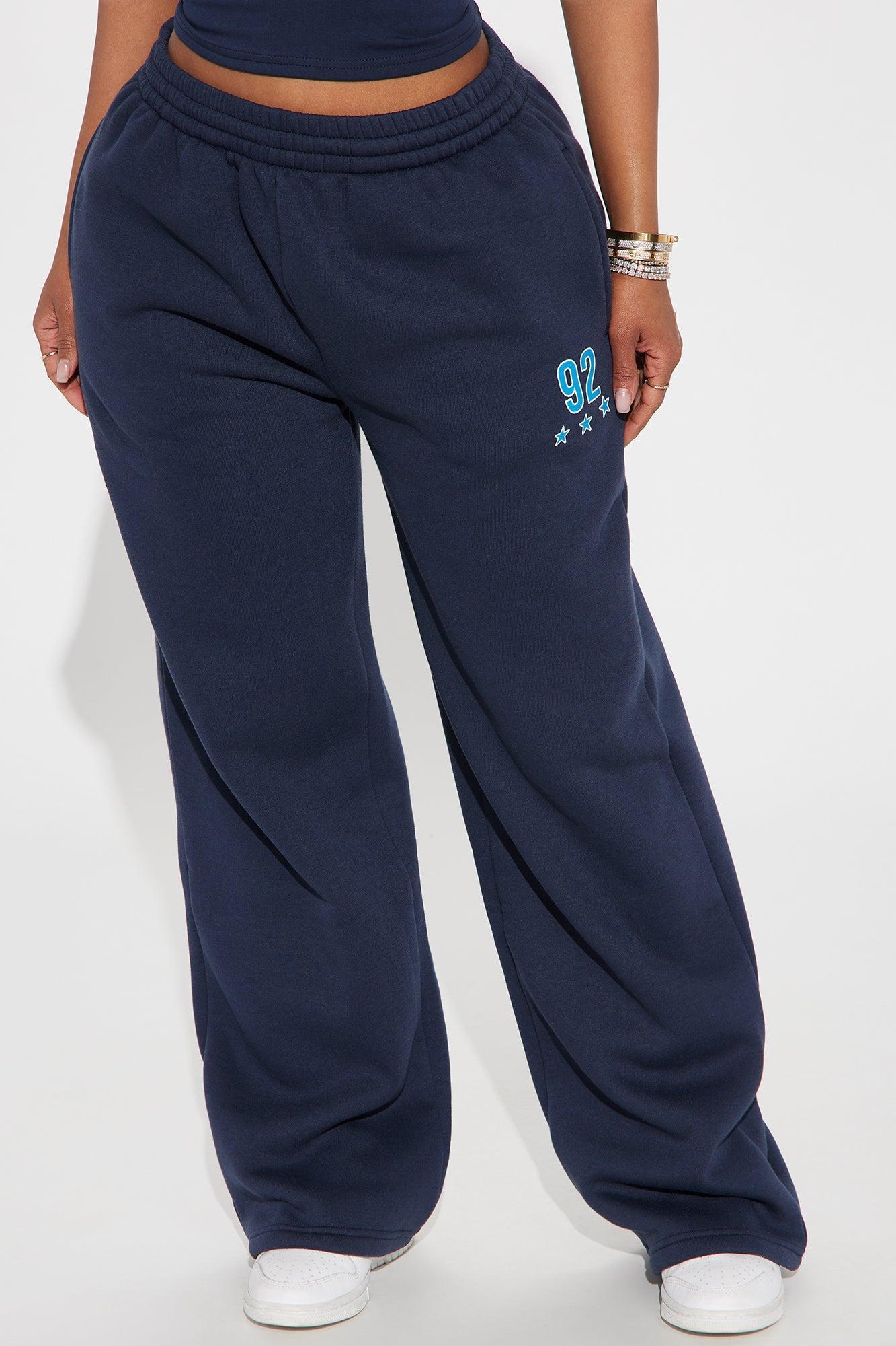 Alessandra 92 Wide Leg Pant - Blue Product Image