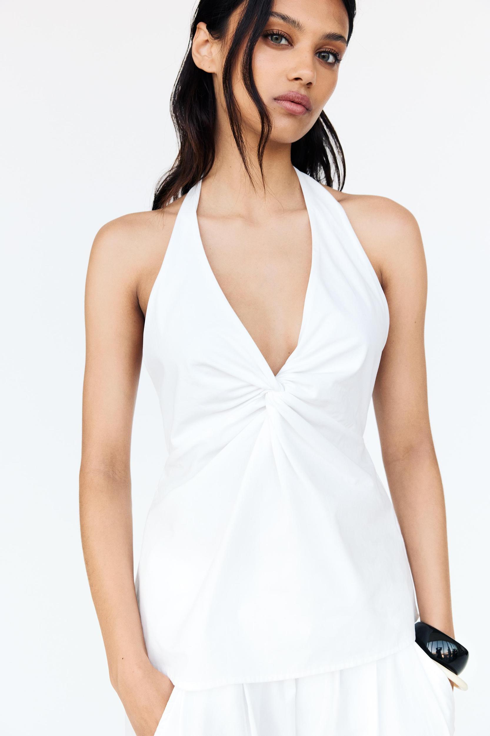 V-neck halter top Product Image