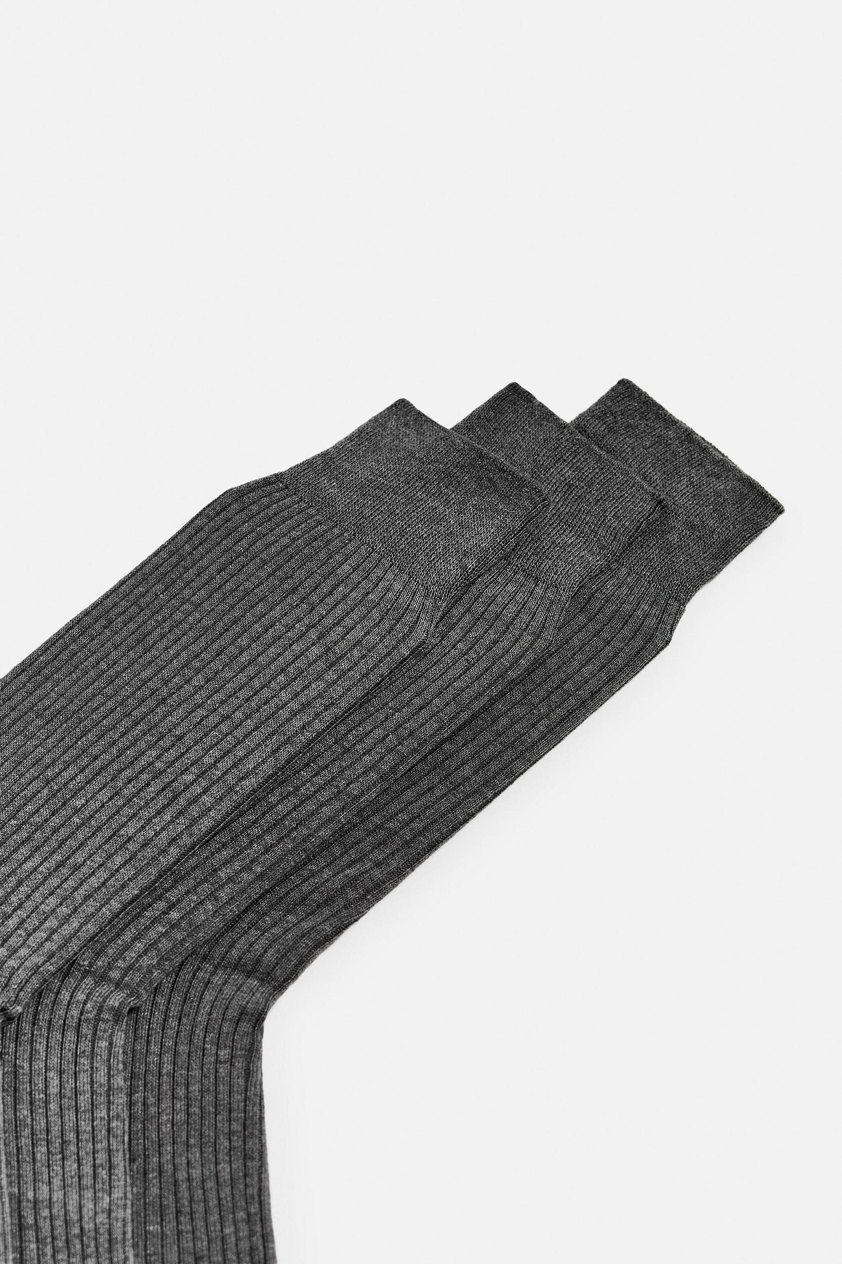 3 PACK OF MERCERIZED SOCKS Product Image