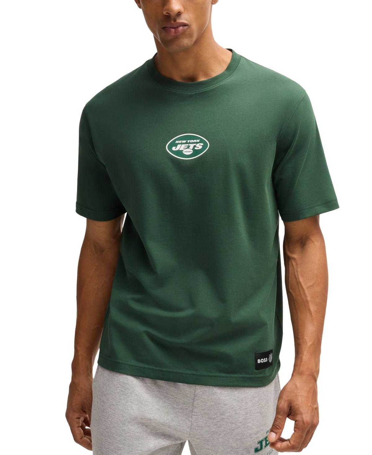 HUGO BOSS Boss X Nfl Men's Special Branding T-shirt In Seahawks Blue Product Image