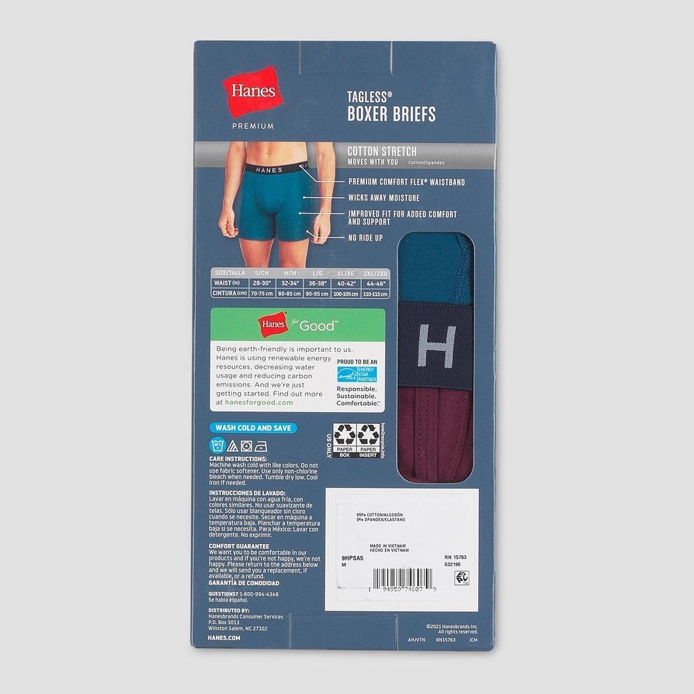 Hanes Premium Men's Boxer Briefs 5pk Product Image