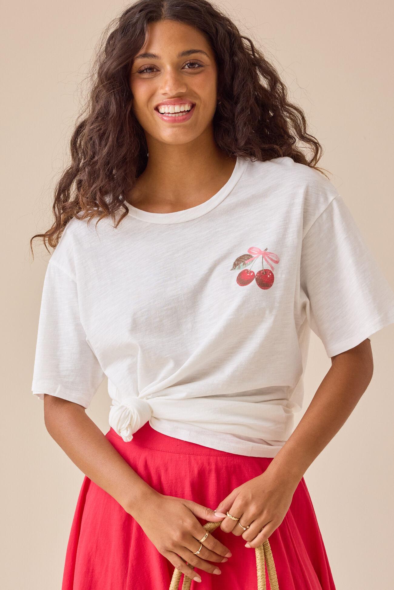 Fruit Of The Spirit Bow Graphic Tee Product Image