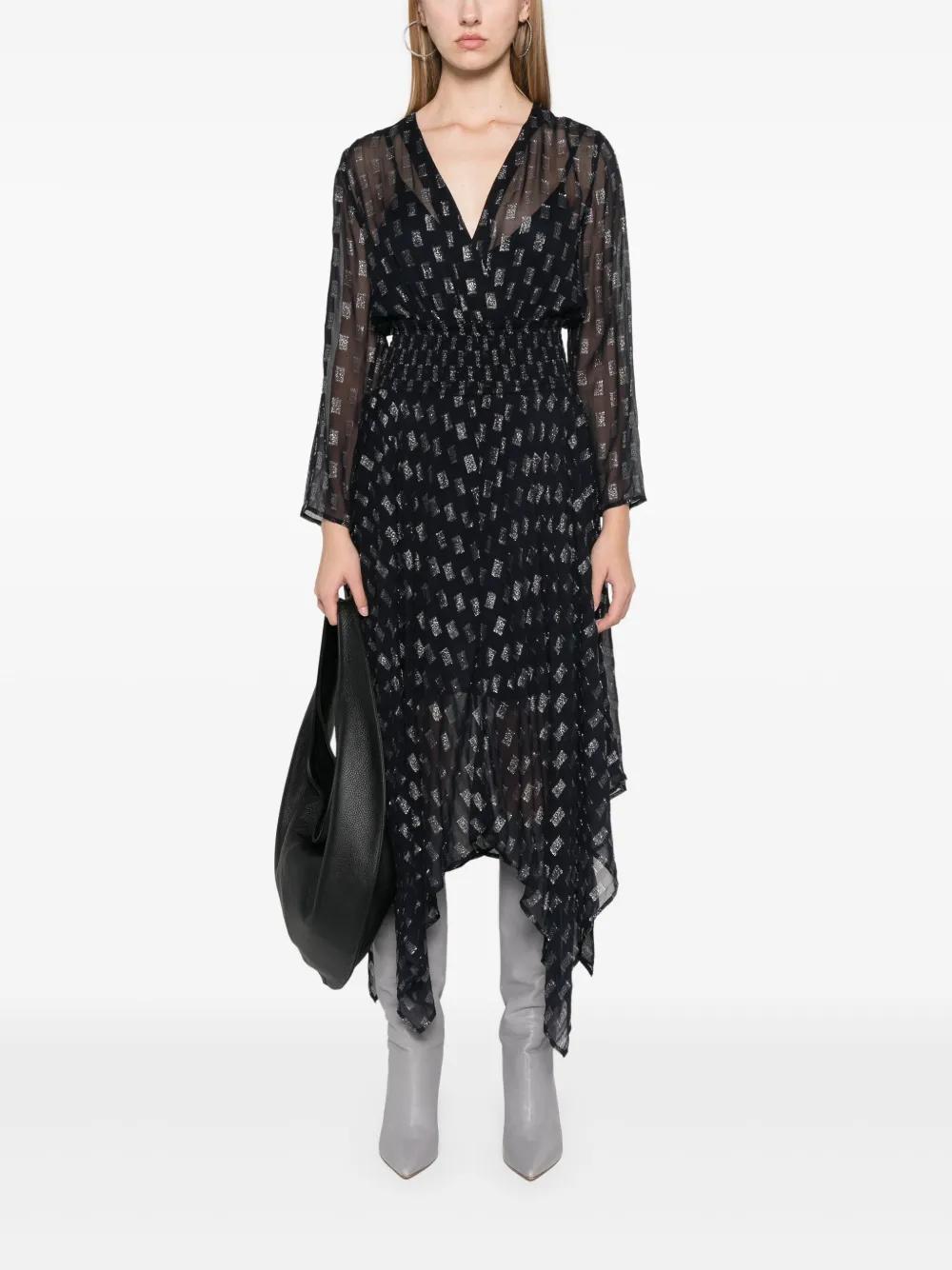 asymmetric maxi dress Product Image