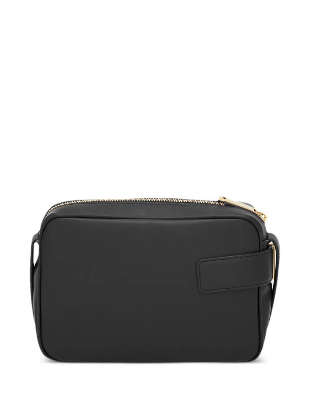 Gancini-buckle leather crossbody bag  Product Image