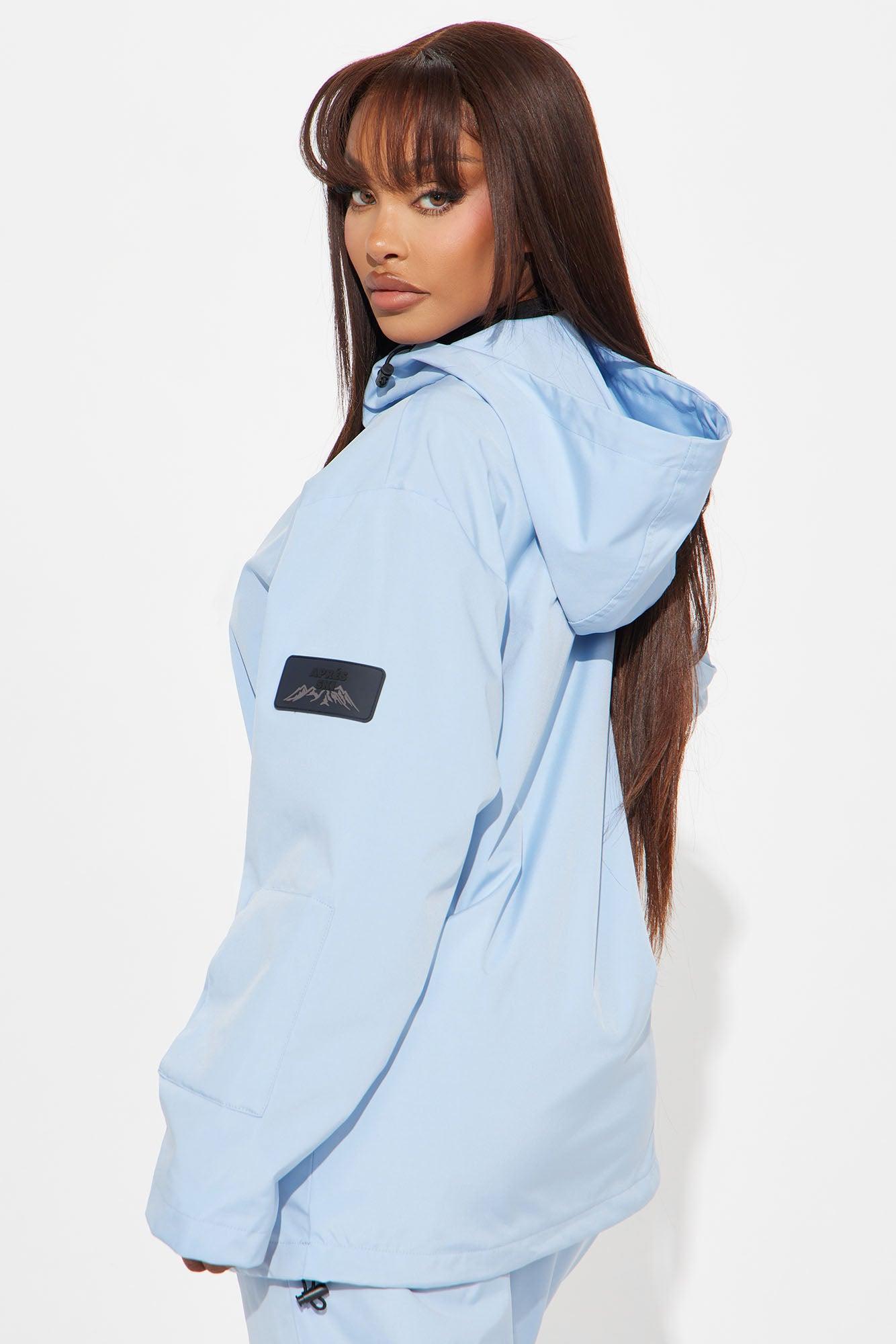 Snow Much Fun Snowboard Jacket - Light Blue Product Image