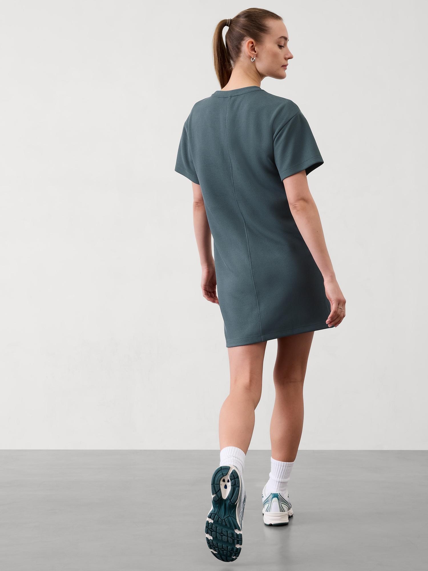 Seasoft Rib Tee Dress Product Image