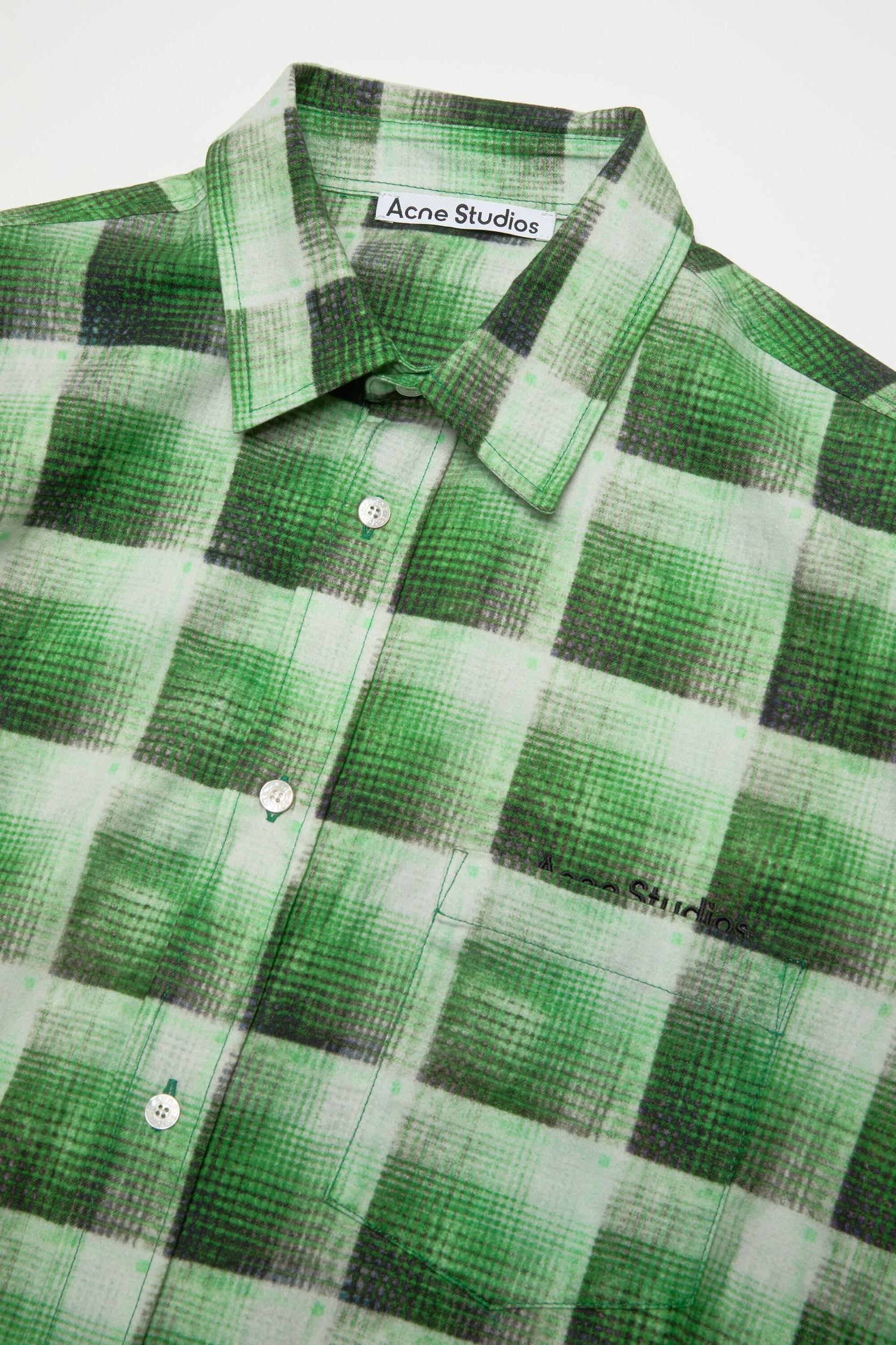 Check button-up shirt Product Image
