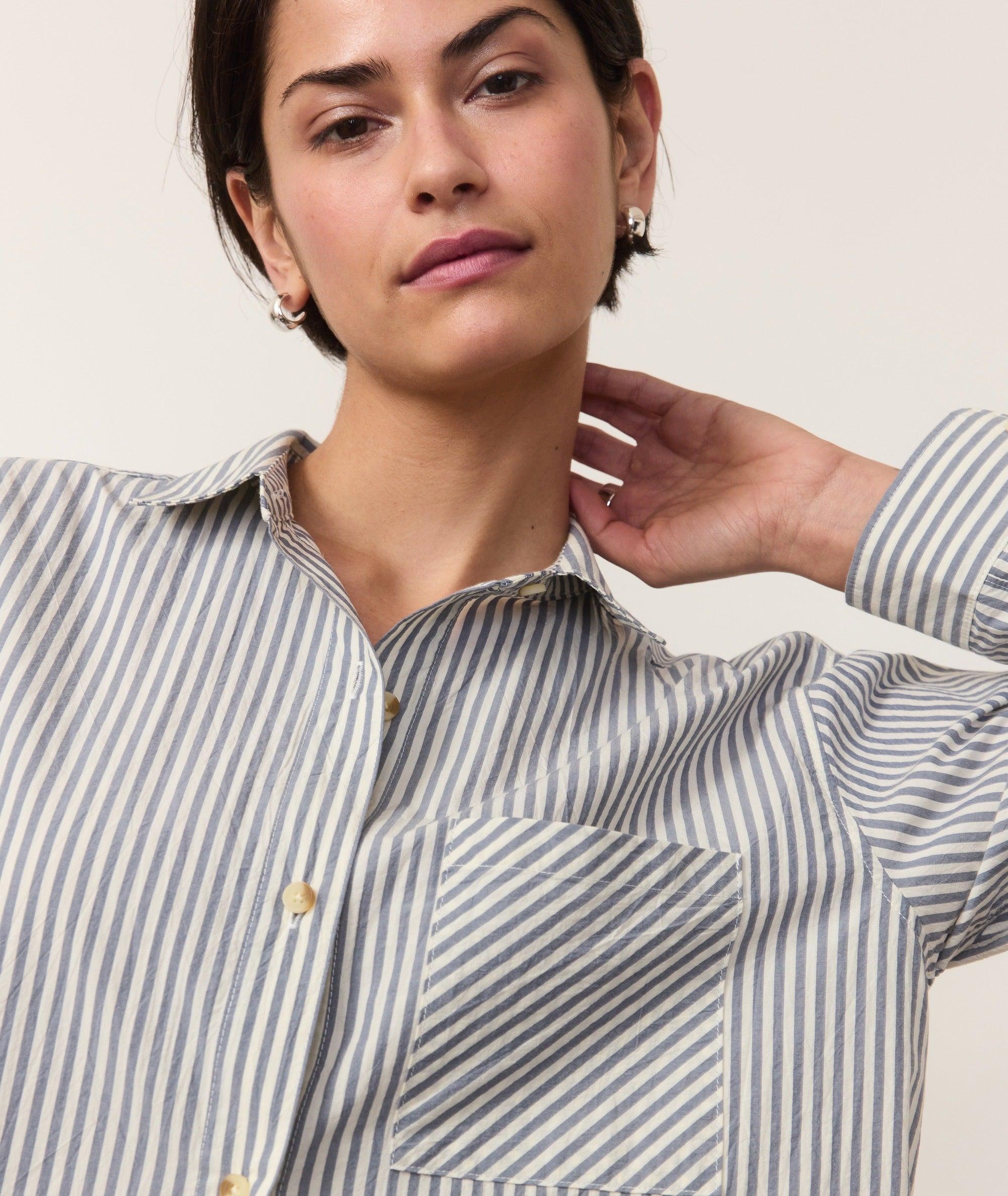 Jane Relaxed Shirt in Cali Poplin Product Image