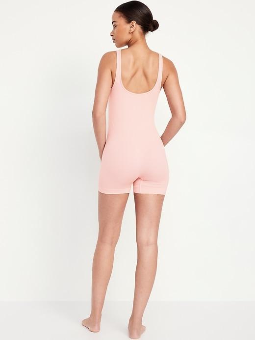 Seamless Ribbed Tank Top Bodysuit Product Image