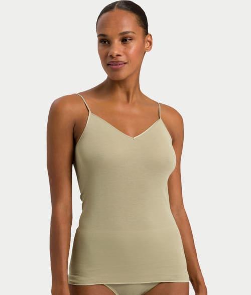 Seamless Cotton V-Neck Camisole Product Image